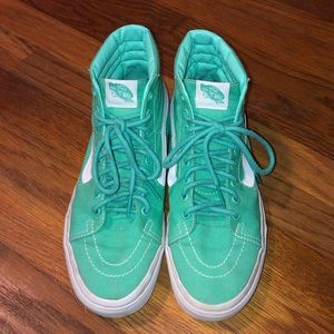 Mint Green Vans Women’s 9 Men’s 7.5
